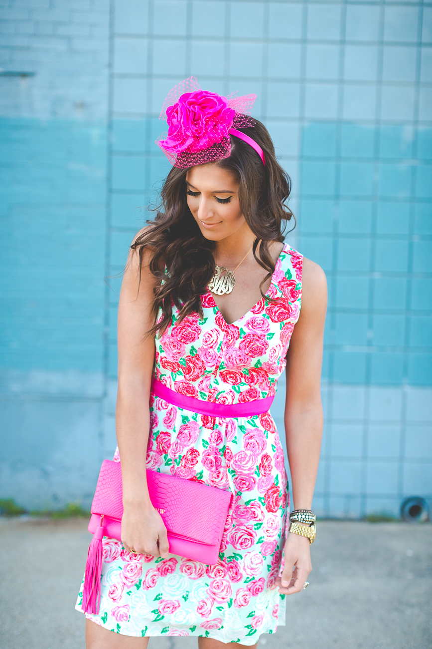 Kentucky Derby Run for the Roses Dress A Southern Drawl