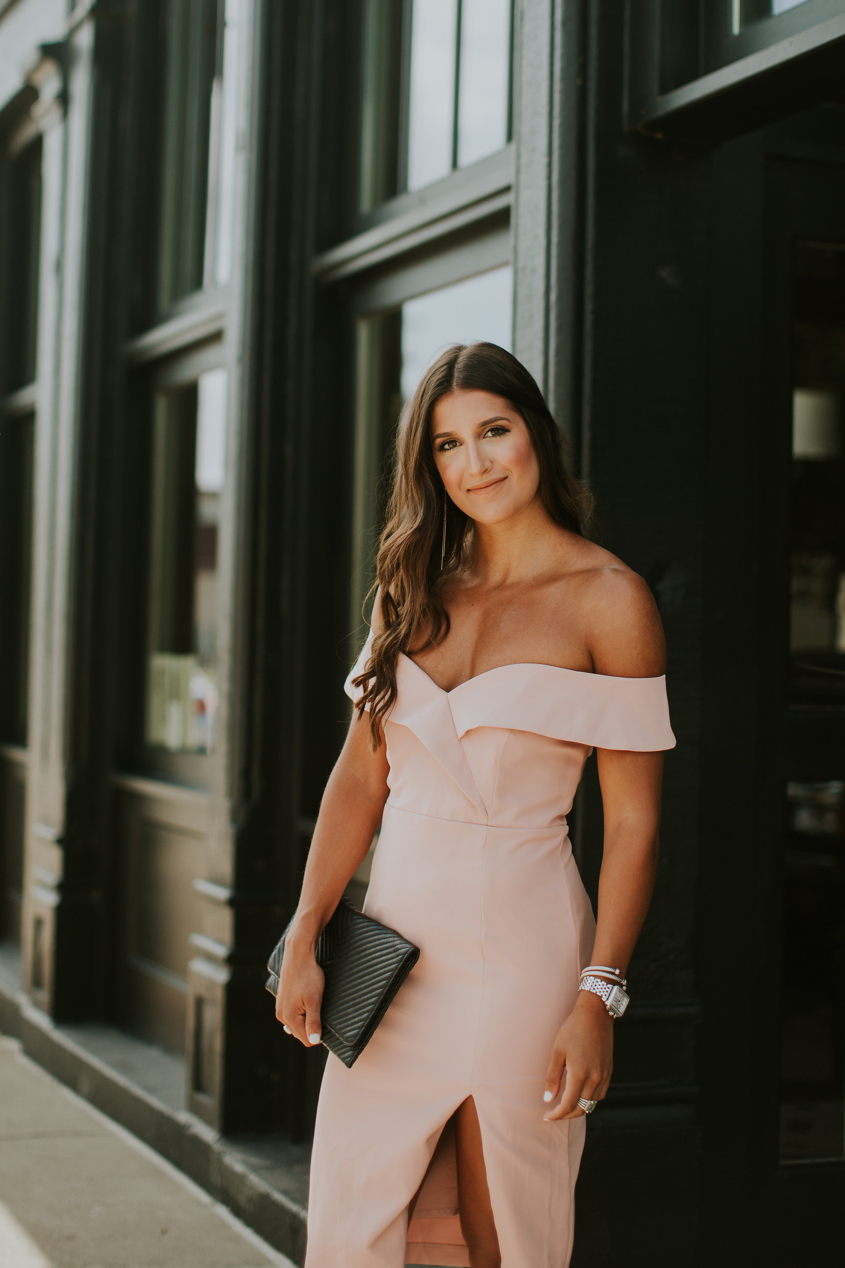 Blush Cocktail Dress A Southern Drawl