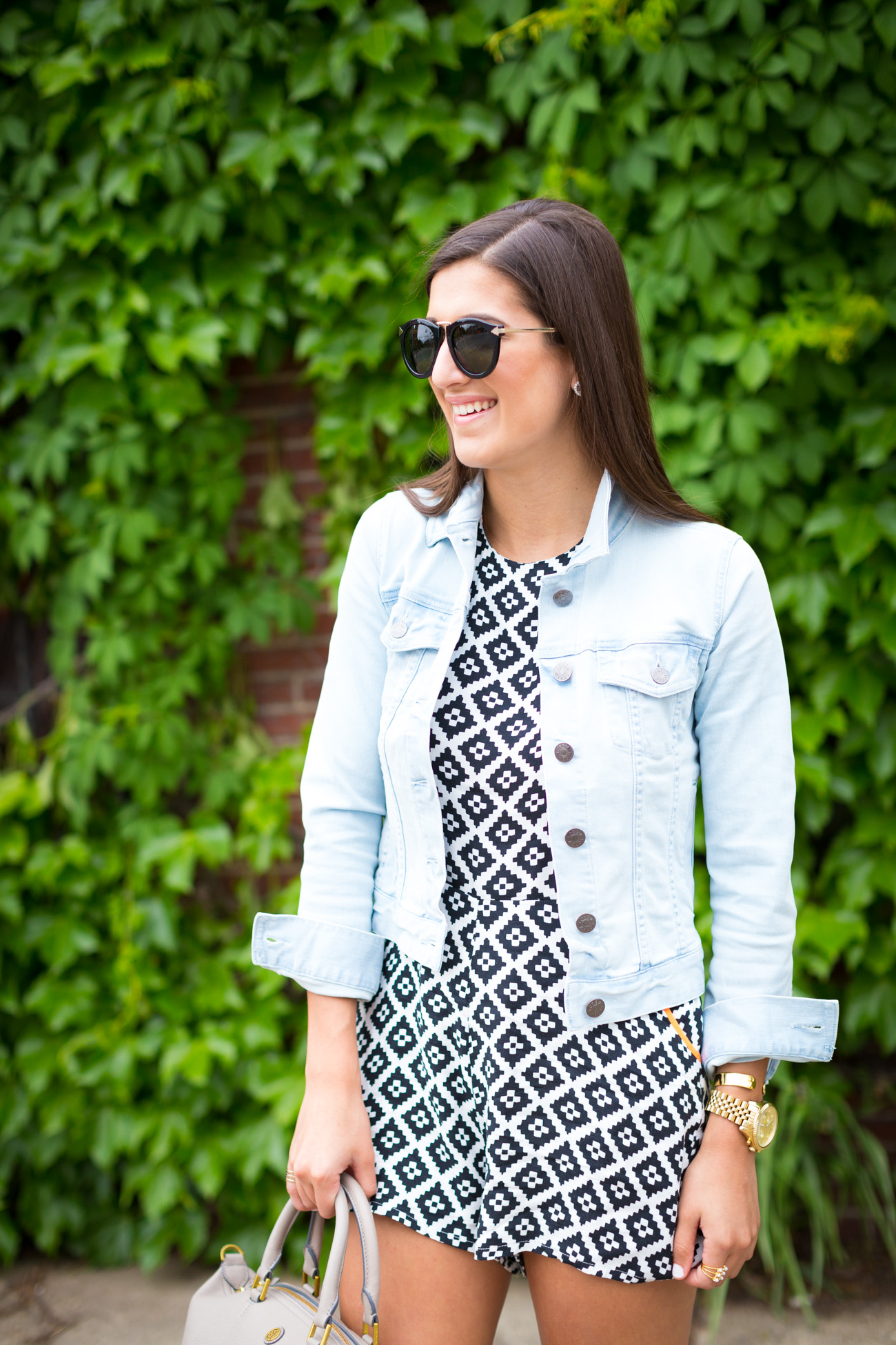 Pale Wash Denim Jacket // A Southern Drawl