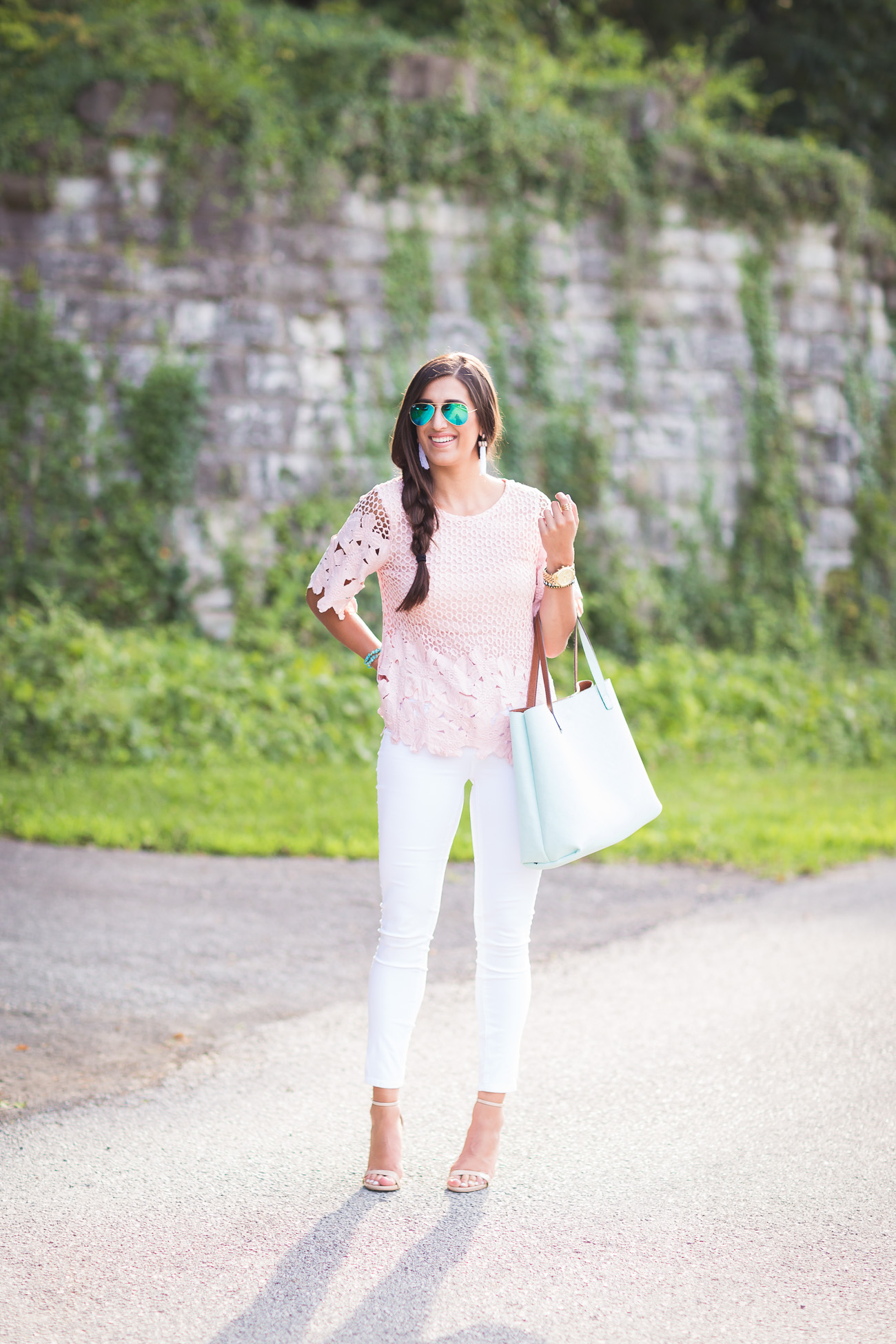 Blush Crochet Top | A Southern Drawl