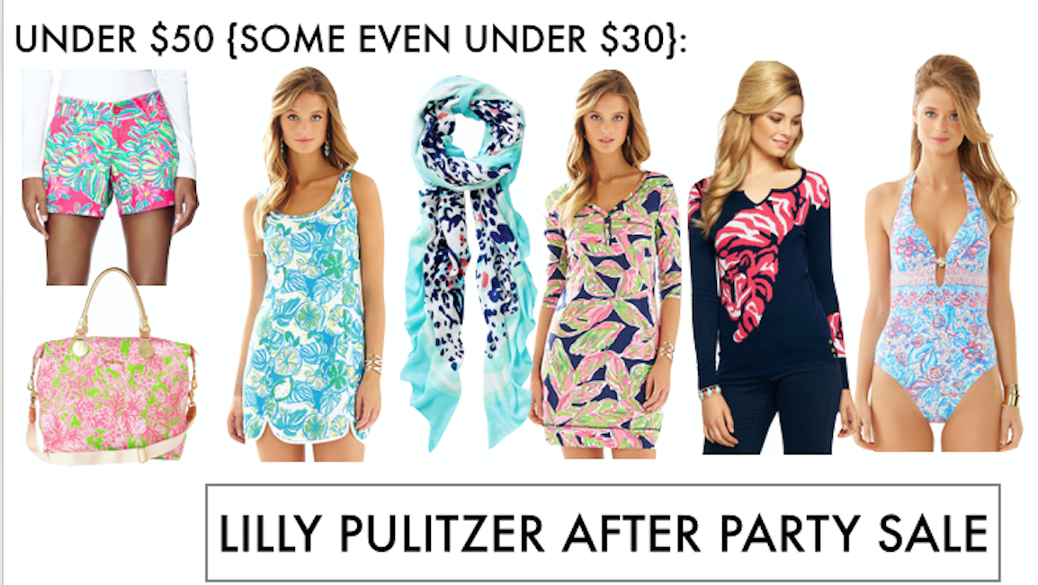 Lilly Pulitzer After Party Sale 2015 // a southern drawl