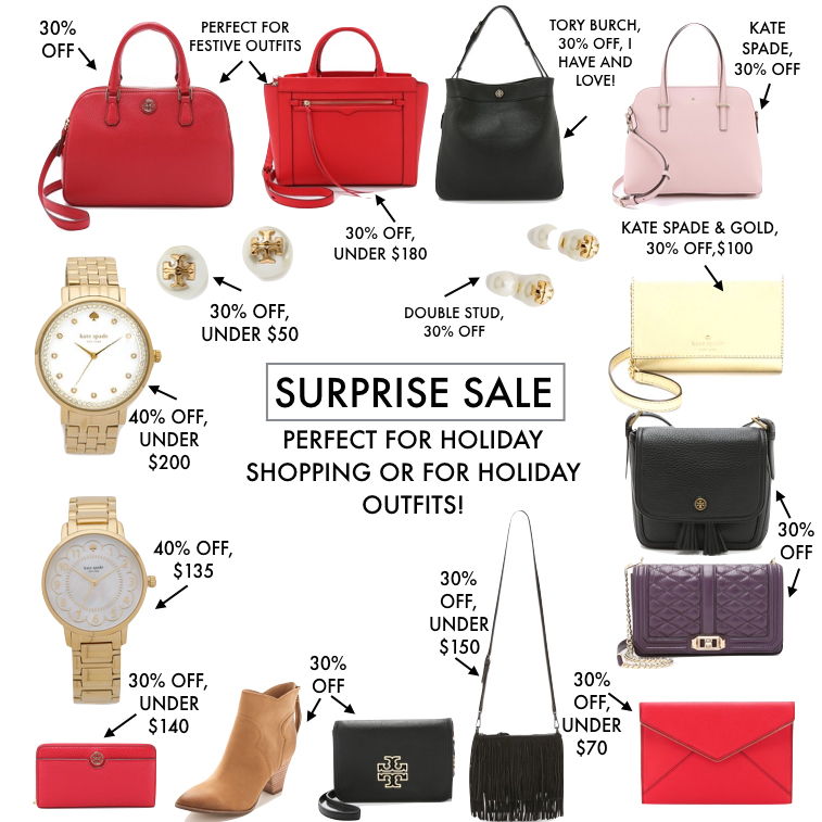 holiday shopping, holiday sale, holiday sales, tory burch sale, kate spade sale