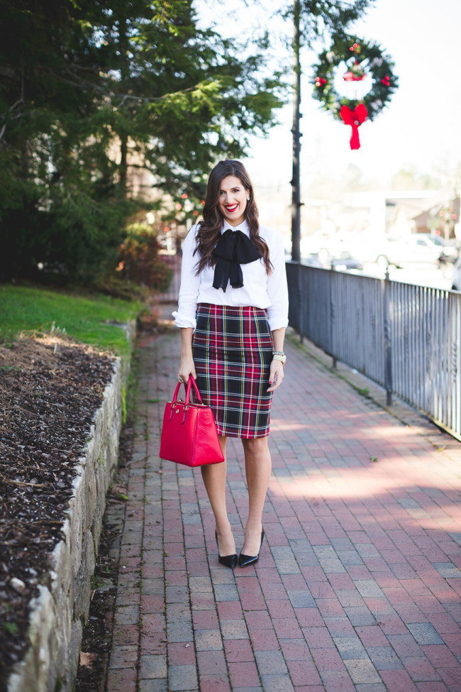 Tartan Plaid Skirt | A Southern Drawl