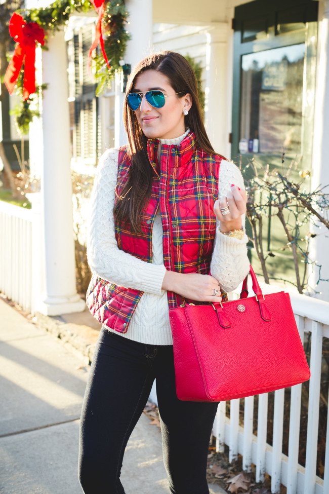 Tartan Plaid Vest | A Southern Drawl