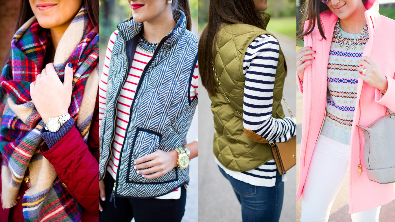 quilted jacket, plaid blanket scarf, plaid scarf, fall plaid scarf, plaid oversized scarf, navy quilted jacket, preppy quilted jacket, leather watch, fall style, fall fashion, fall style inspiration, a southern drawl fall outfits, cute fall outfits, preppy fall outfits, southern fashion blogger // grace wainwright a southern drawl