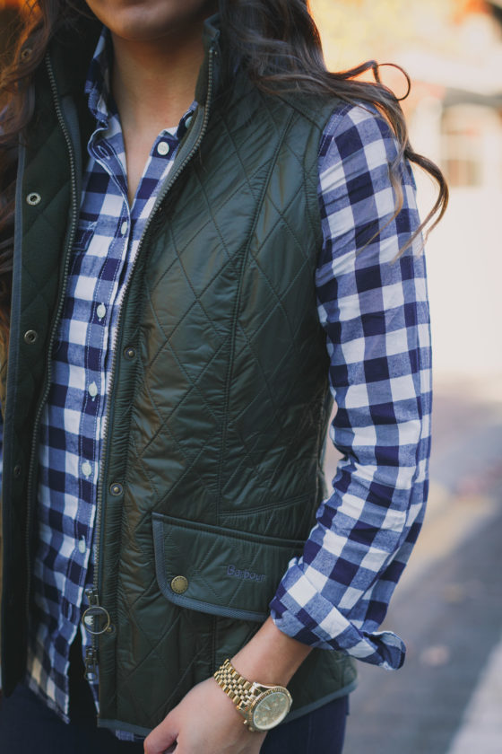 Barbour Quilted Vest | A Southern Drawl