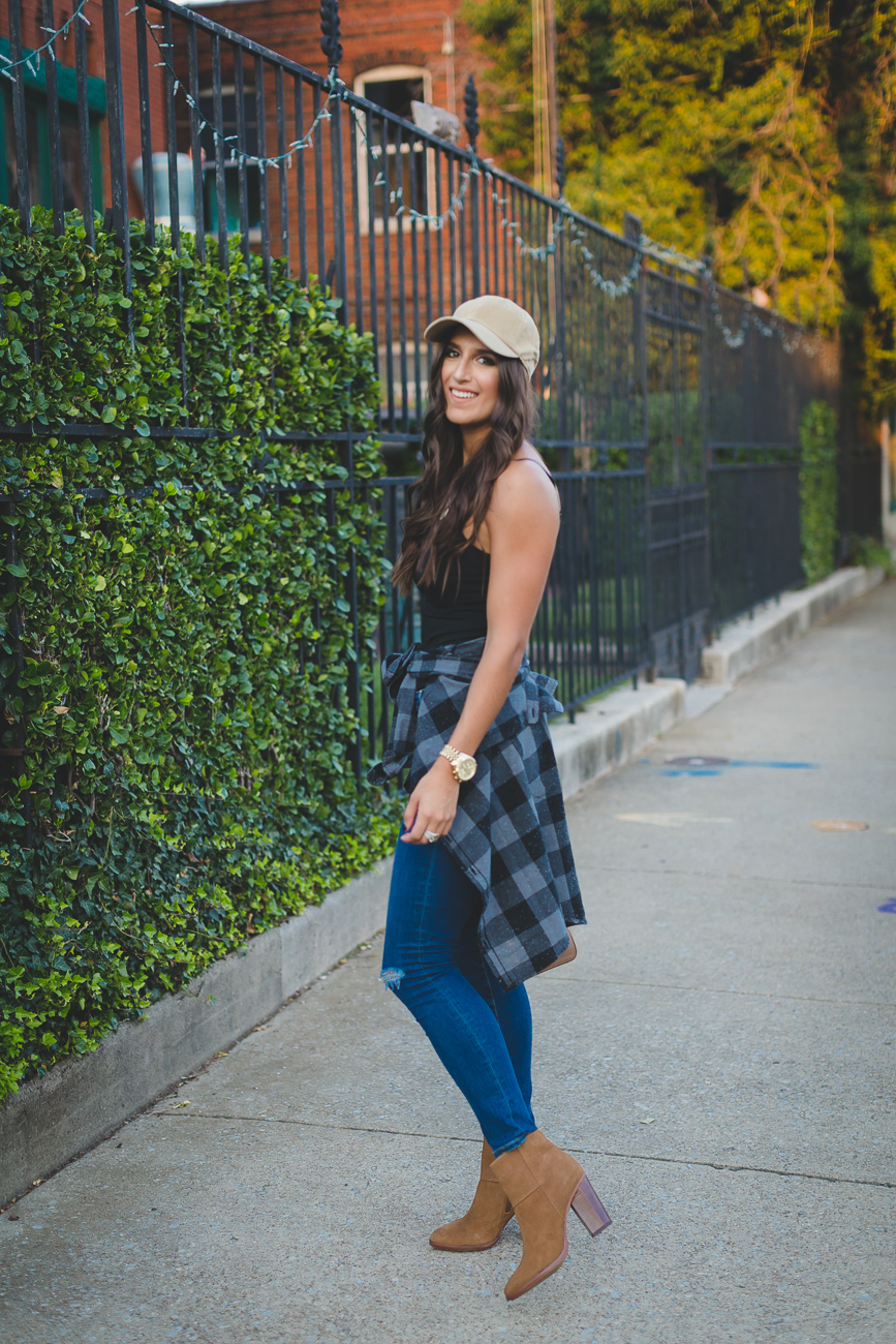 Women's Flannel Ex-Boyfriend Shirt in Albion Plaid