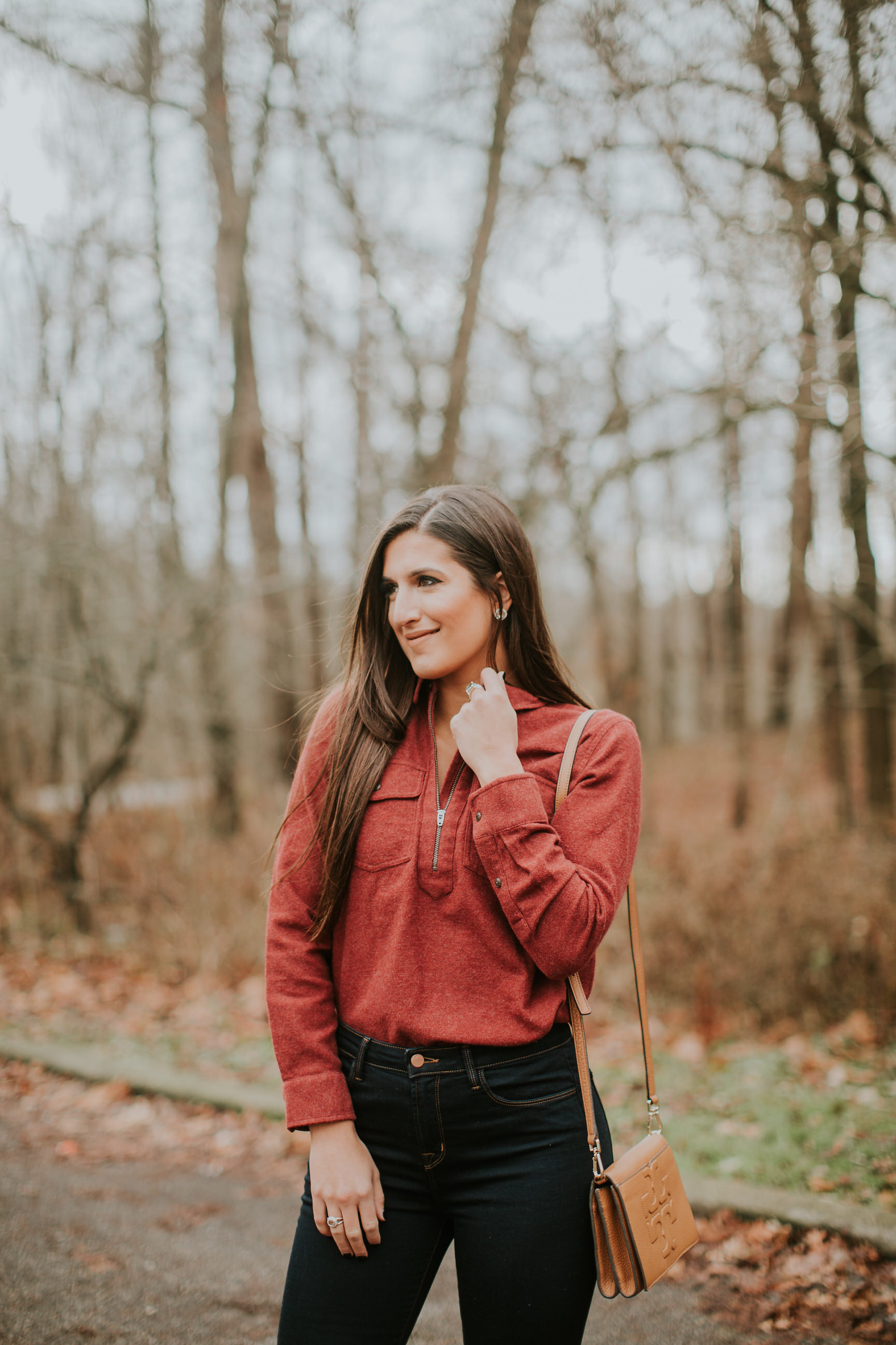 high waist flare jeans, madewell popover shirt, madewell flannel popover, fall style, fall fashion, winter style, winter fashion, flare jeans, j brand flare jeans, 70s flare // grace wainwright a southern drawl