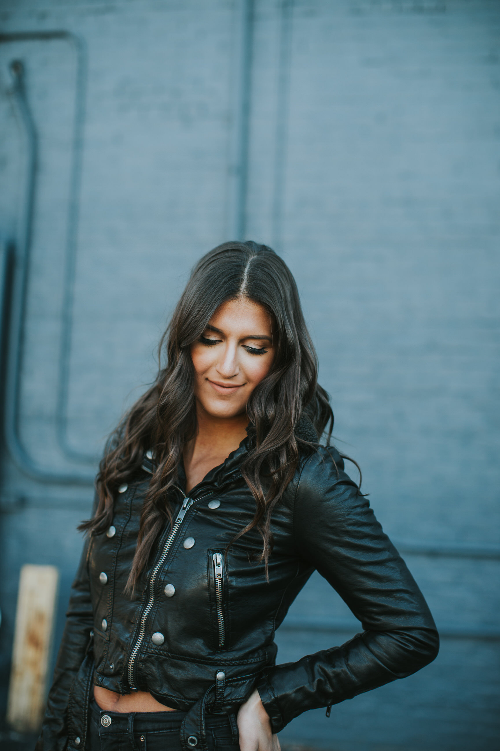Faux Leather Moto Jacket, faux leather jacket, free people faux leather jacket, free people busted skinny jeans, winter fashion, winter style // grace wainwright a southern drawl