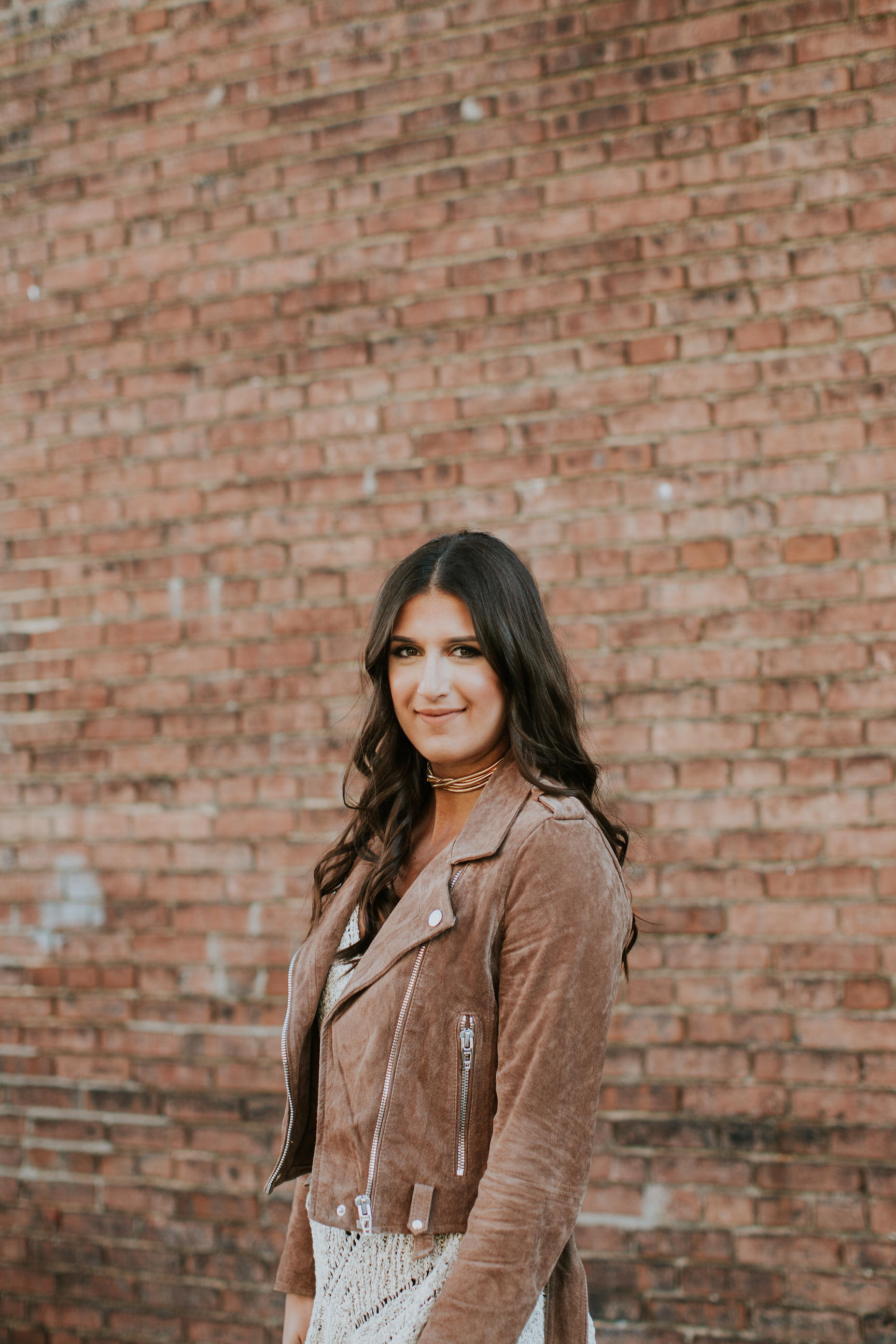 beige sleeveless sweater, free people busted skinny jeans, blanknyc moto jacket, suede moto jacket, neutral outfit, neutral winter outfit // grace wainwright a southern drawl