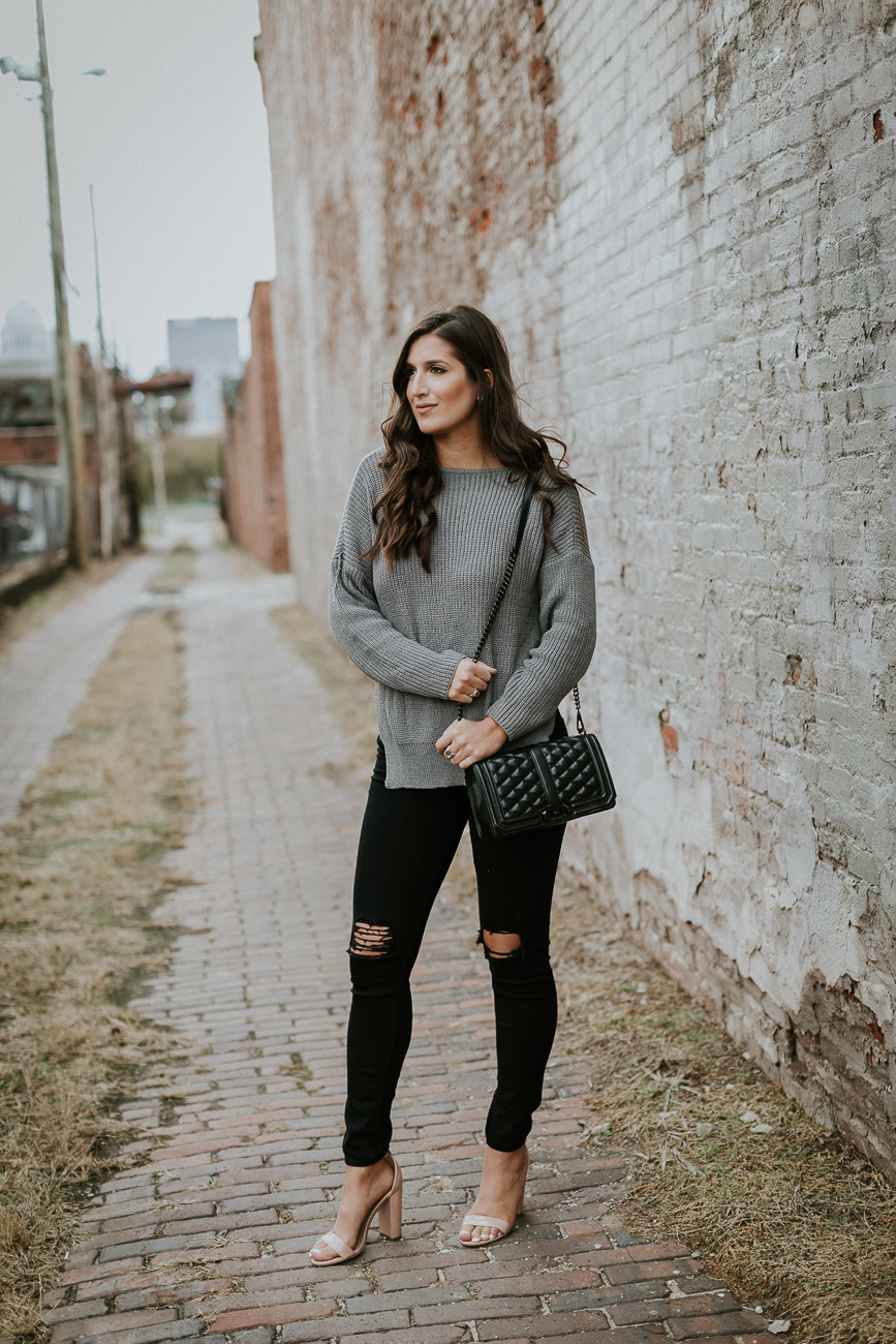 Tie Back Sweater | A Southern Drawl