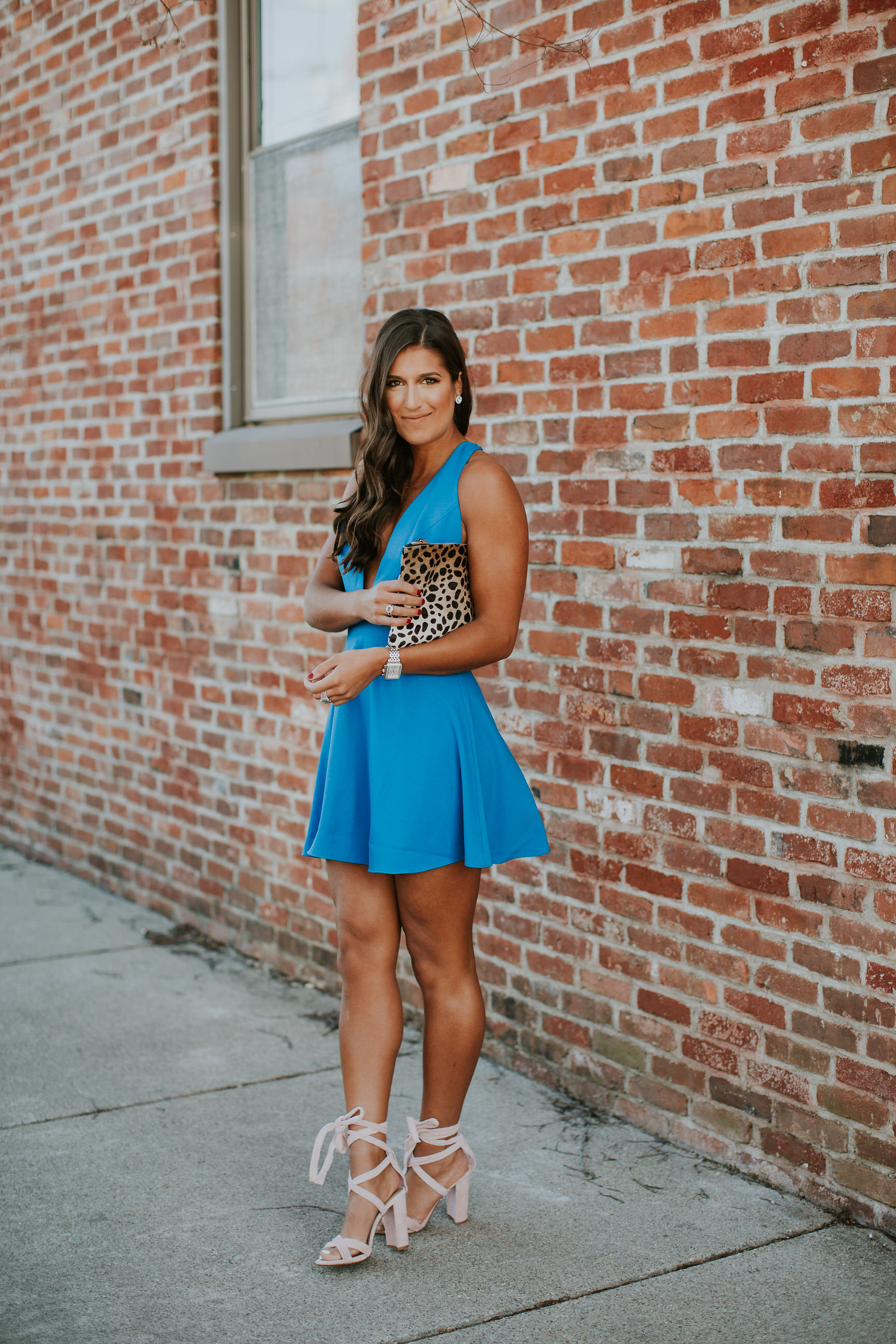 Cobalt Fit and Flare Dress | A Southern Drawl