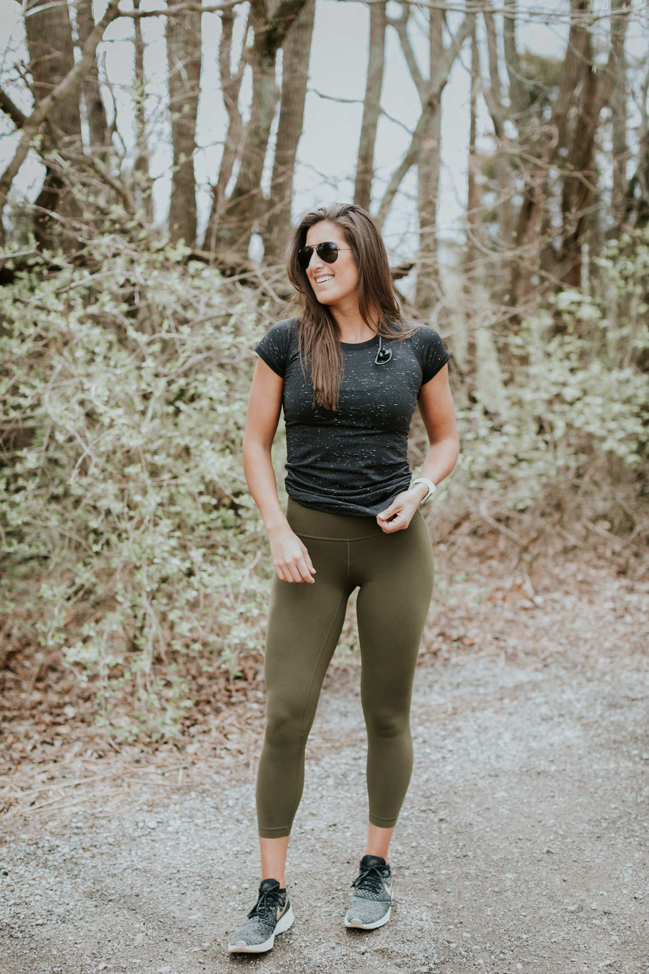 nike gold sneakers, nike air max ultra flyknit sneaker, green align pant, lululemon leggings, lululemon swiftly tech long sleeve shirt, lululemon align pant, lululemon align crop leggings, lululemon free to be wild bra, lululemon sports bra, a southern drawl workouts, summer activewear, spring activewear, lululemon high times pant, lululemon wunder under pant, lululemon activewear, athleisure, cute activewear outfit, a southern drawl workouts, weekly workout routine, weekly workouts, weekly exercises, polar a360 watch, cute activewear, cute workout outfit, running routine, girl gains, fitness inspiration, fitspo, athleisure, nike athleisure outfit // grace wainwright a southern drawl