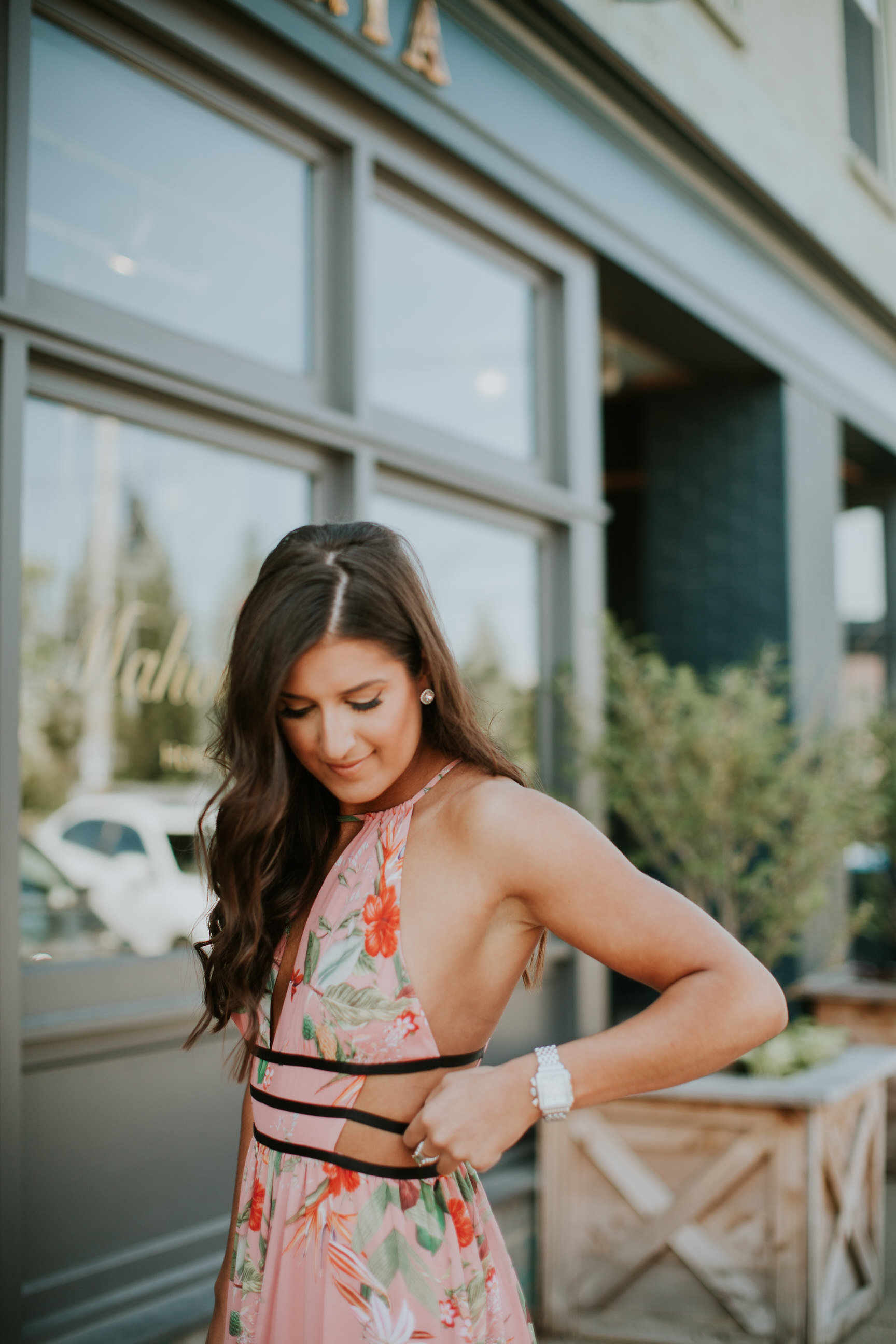 floral maxi dress, express maxi dresses, express sundresses, floral dresses, nude sandals, spring fashion, spring style, spring outfit // grace wainwright a southern drawl