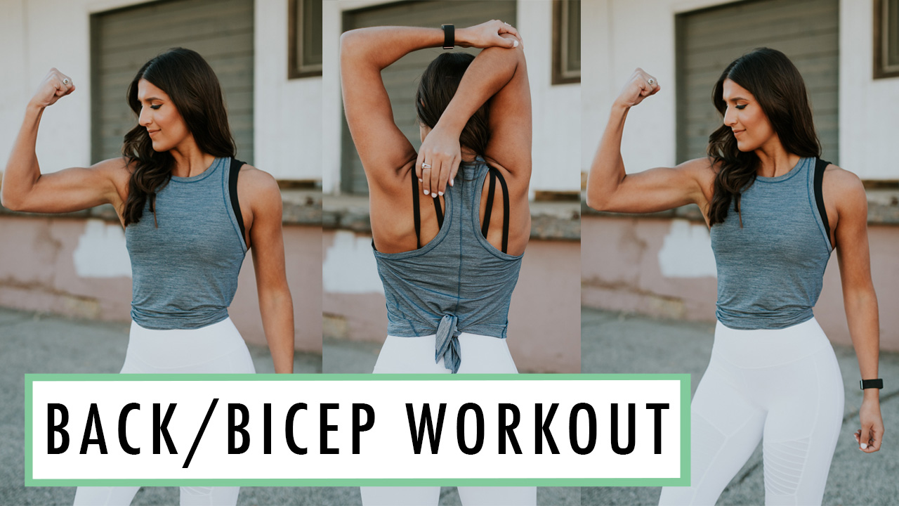 FitWithASD Video: Back and Biceps Workout