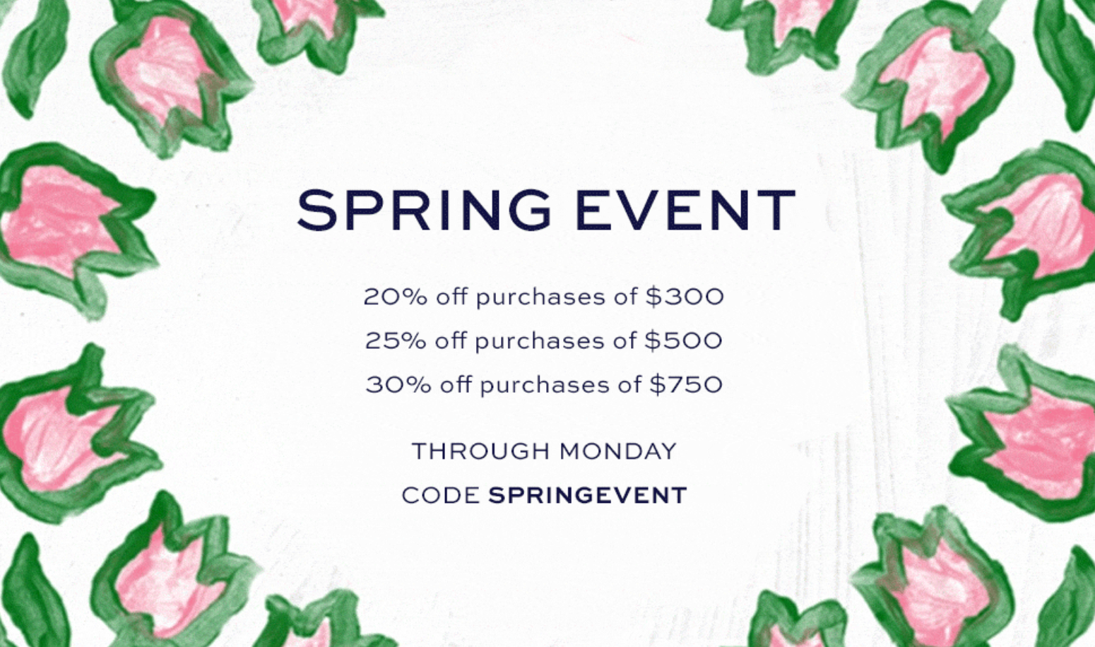 tory burch spring event sale | A Southern Drawl