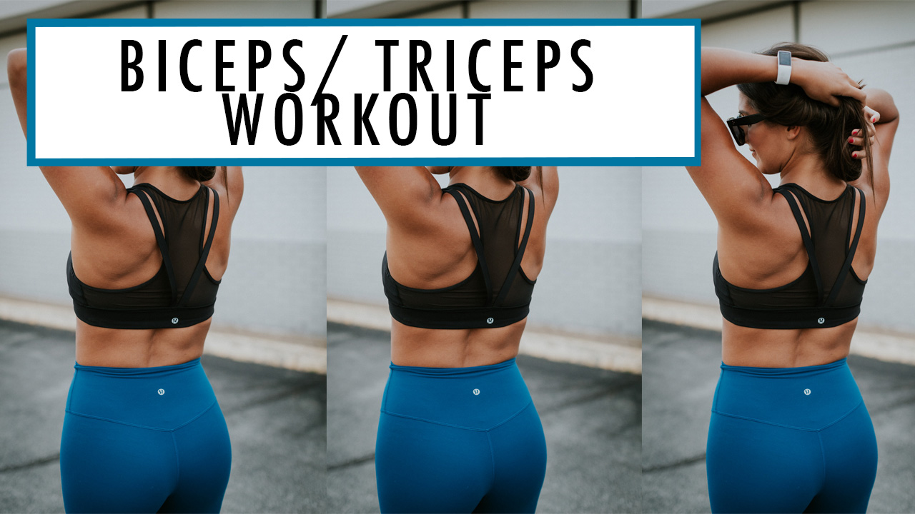 FitWithASD Video: Biceps/Triceps Workout