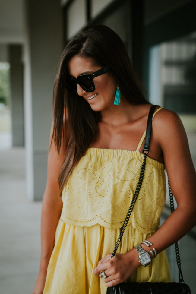 Sunshine Eyelet Dress