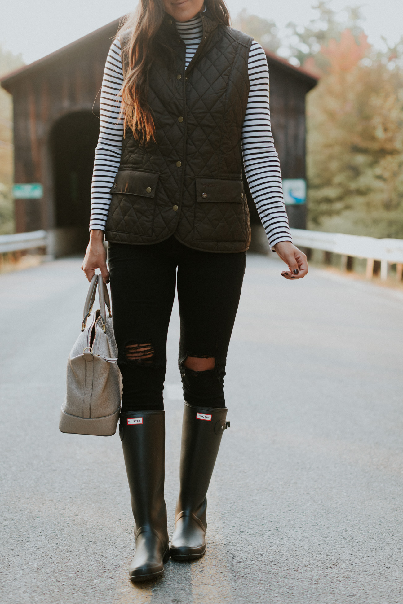 barbour quilted vest-7 | A Southern Drawl