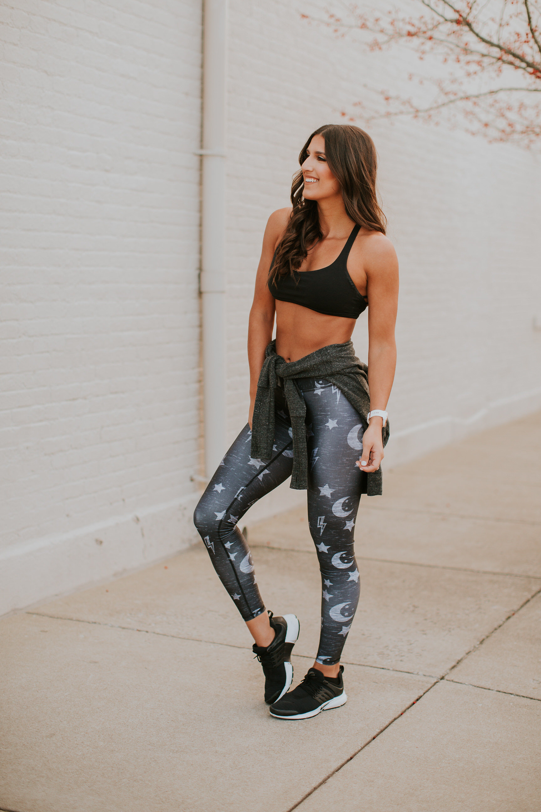Weekly Workout Routine: Printed Leggings | A Southern Drawl