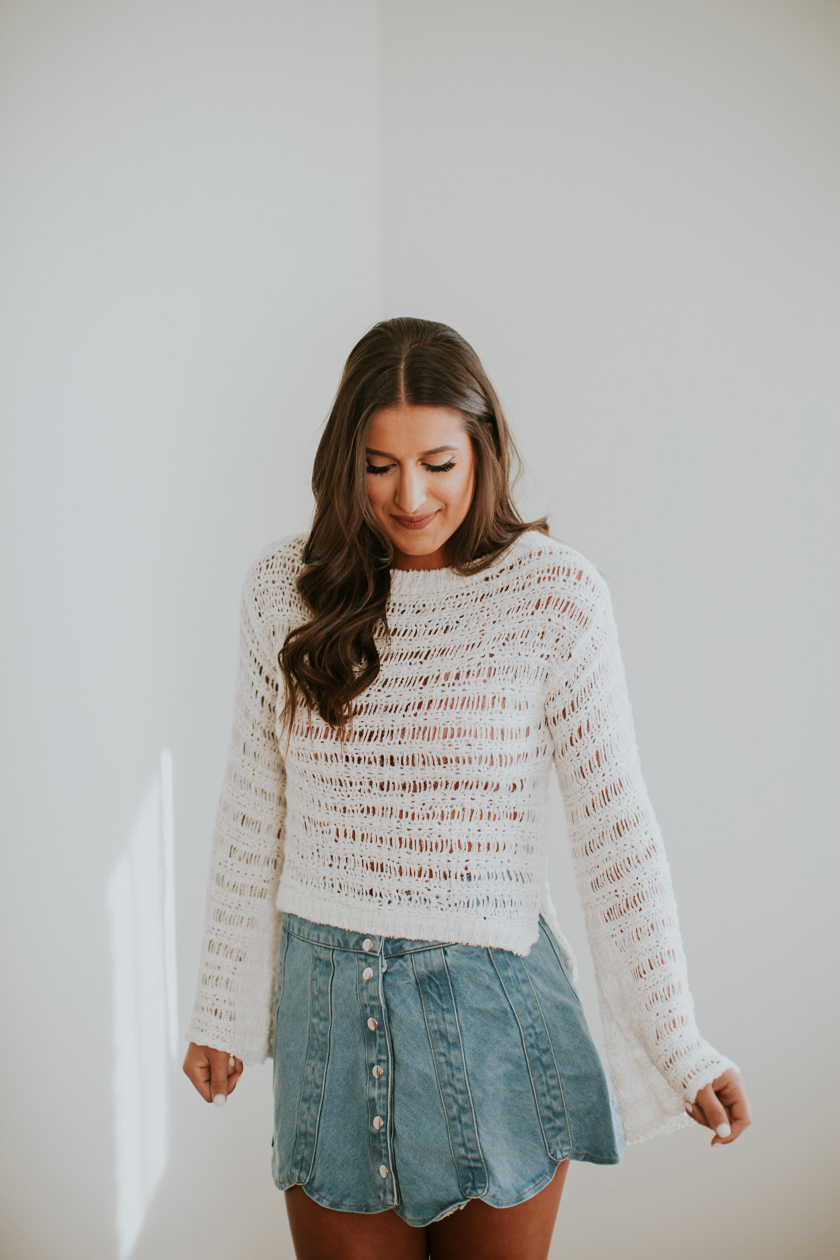 Open Stitch Sweater | A Southern Drawl