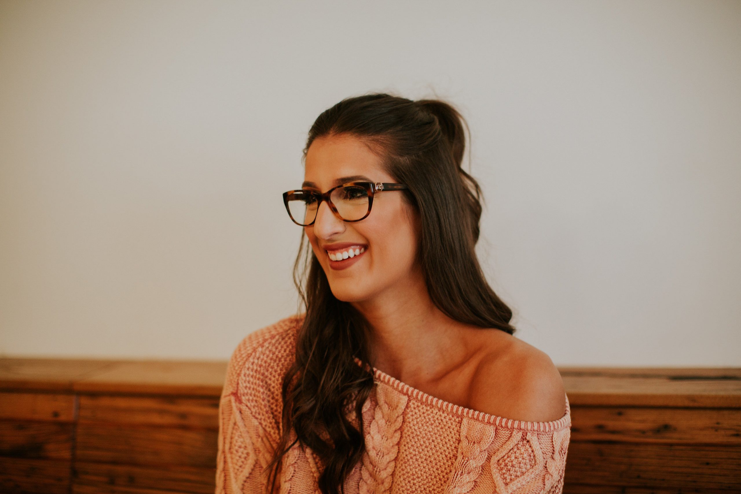 off the shoulder cable knit sweater, cable sweater, cozy sweater, reading glasses, coffee shop sweater, winter style, cozy winter fashion, winter outfit, halogen booties // grace wainwright a southern drawl