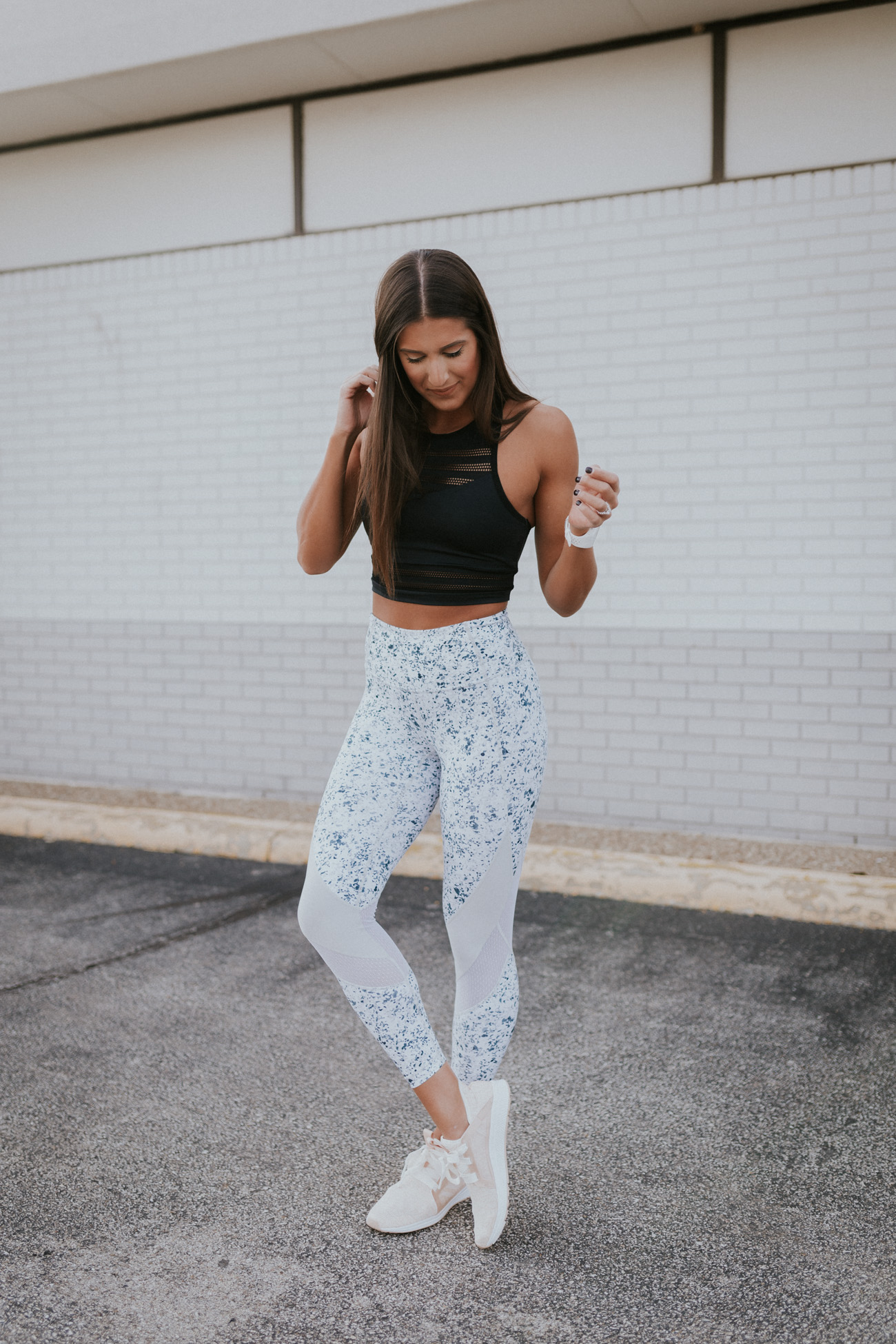 Weekly Workout Routine: Mesh Crop Top | A Southern Drawl