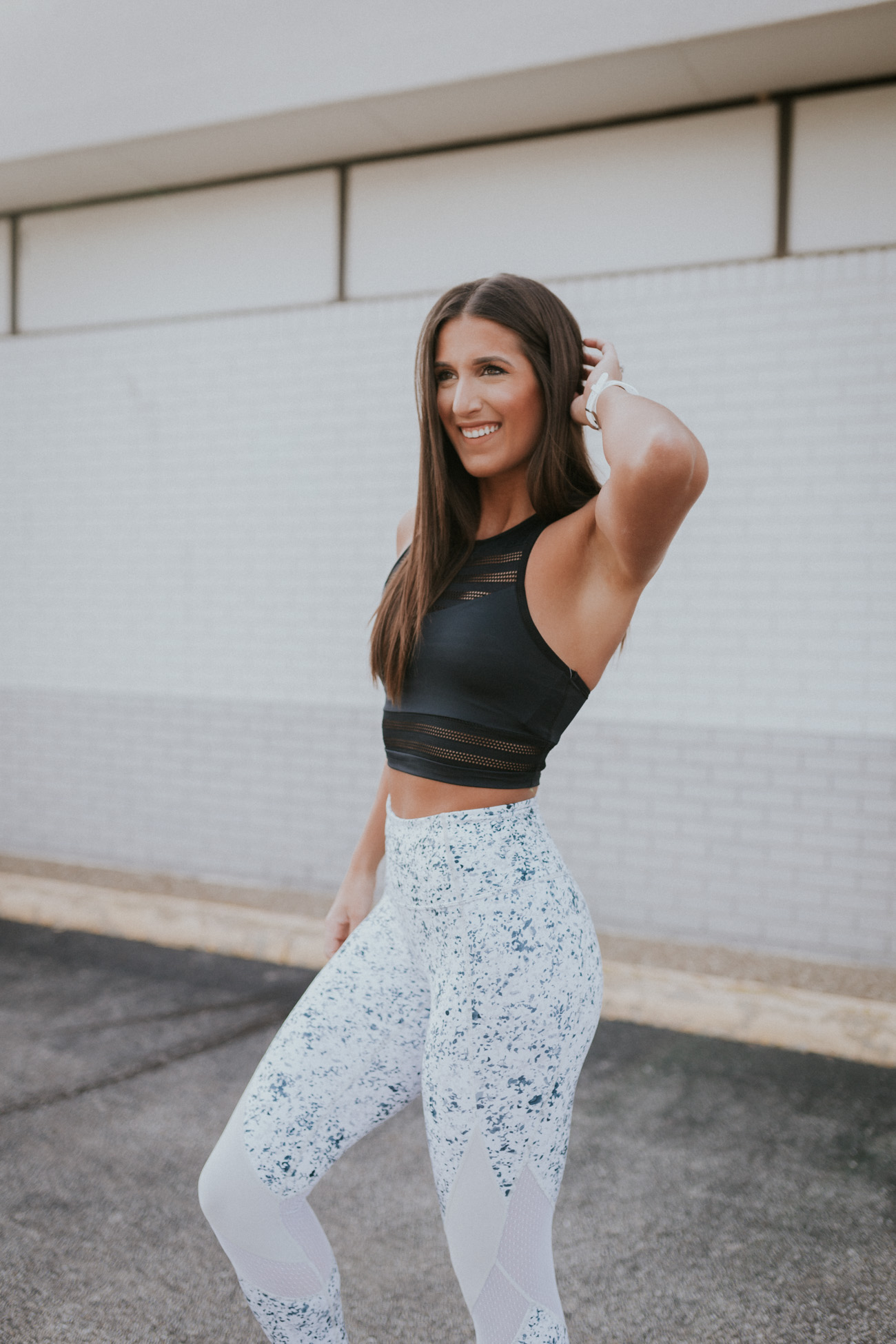 Weekly Workout Routine: Mesh Crop Top | A Southern Drawl