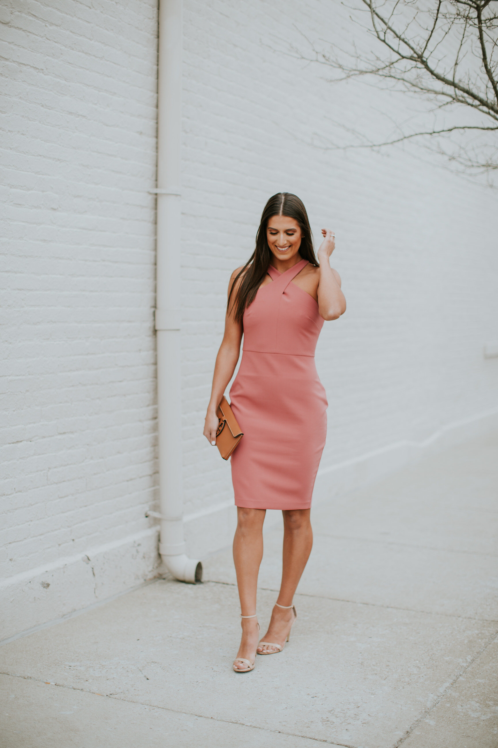 likely carolyn dress, likely dress, likely nyc dress, cocktail dress, cocktail dresses, cocktail dress, cocktail attire, midi dresses, wedding guest dress, wedding guest dresses, tory burch miller clutch, cocktail attire // grace wainwright a southern drawl