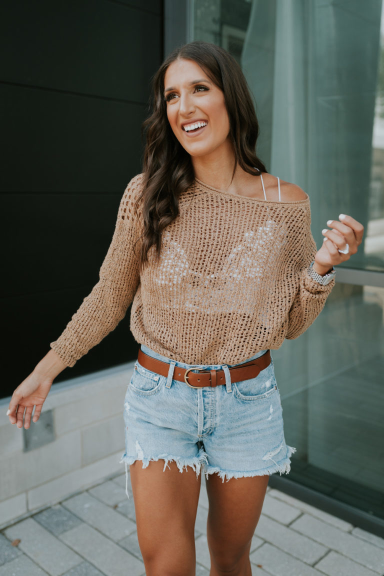 Woven Pullover A Southern Drawl