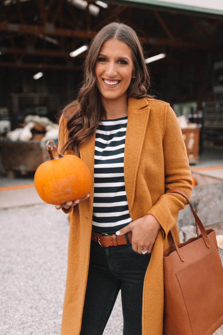 Camel Fall Coat | A Southern Drawl