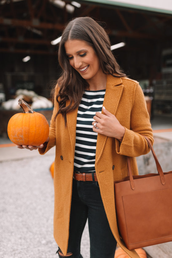 Camel Fall Coat | A Southern Drawl