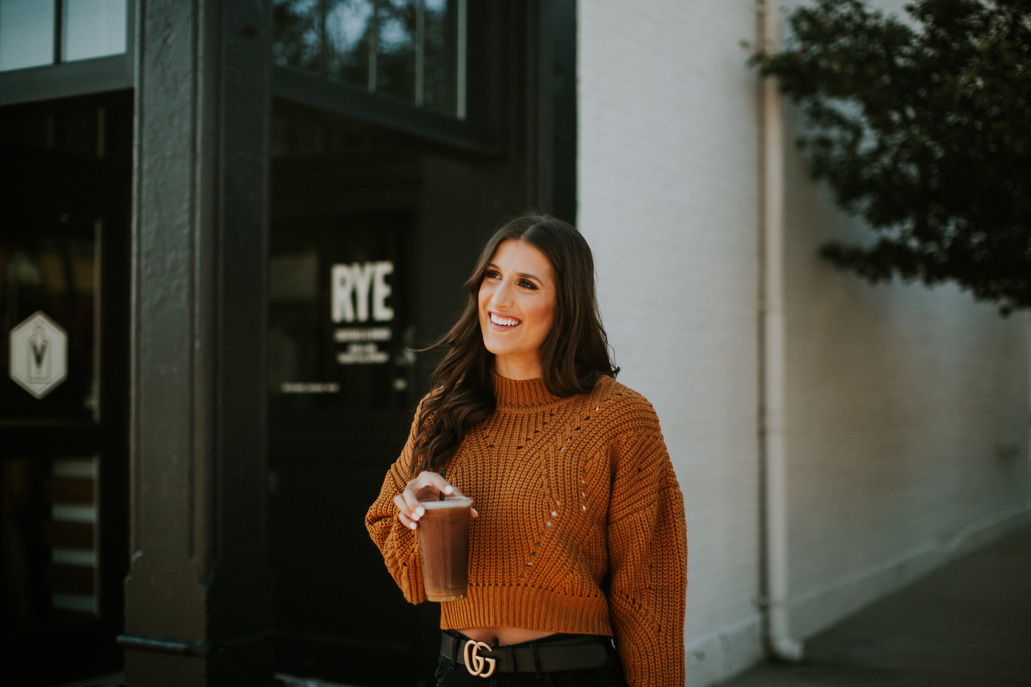 crop sweater, gucci belt, agolde jeans, winter style, winter fashion, winter pullover, astr sweater, crop sweater style //  grace white a southern drawl