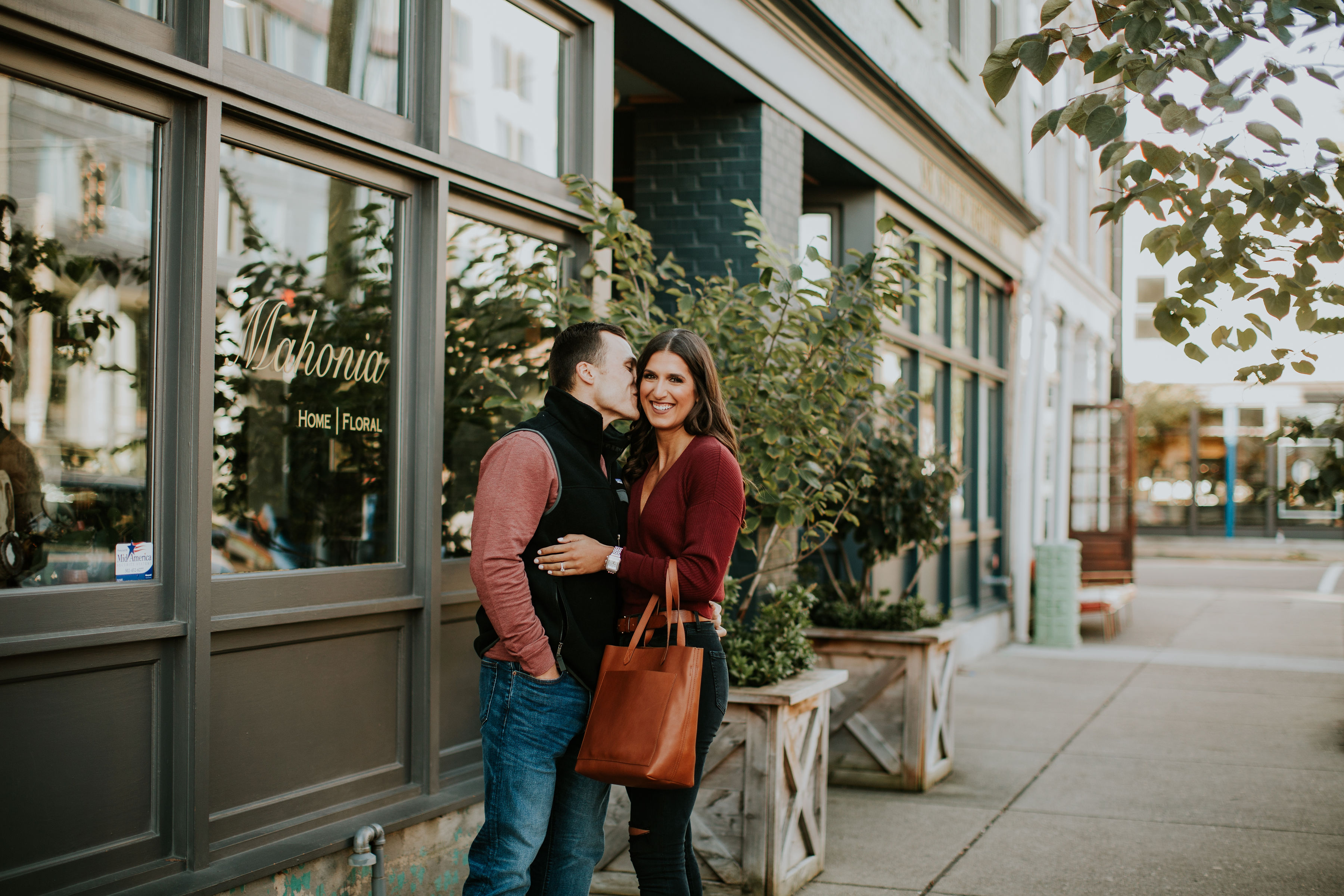 burgundy wrap sweater, mens style, jordan white, grace white, jordan white kentucky, mens vest, mens patagonia fleece vest, leith sweater, nordstrom sweater, madewell transport tote // a southern drawl