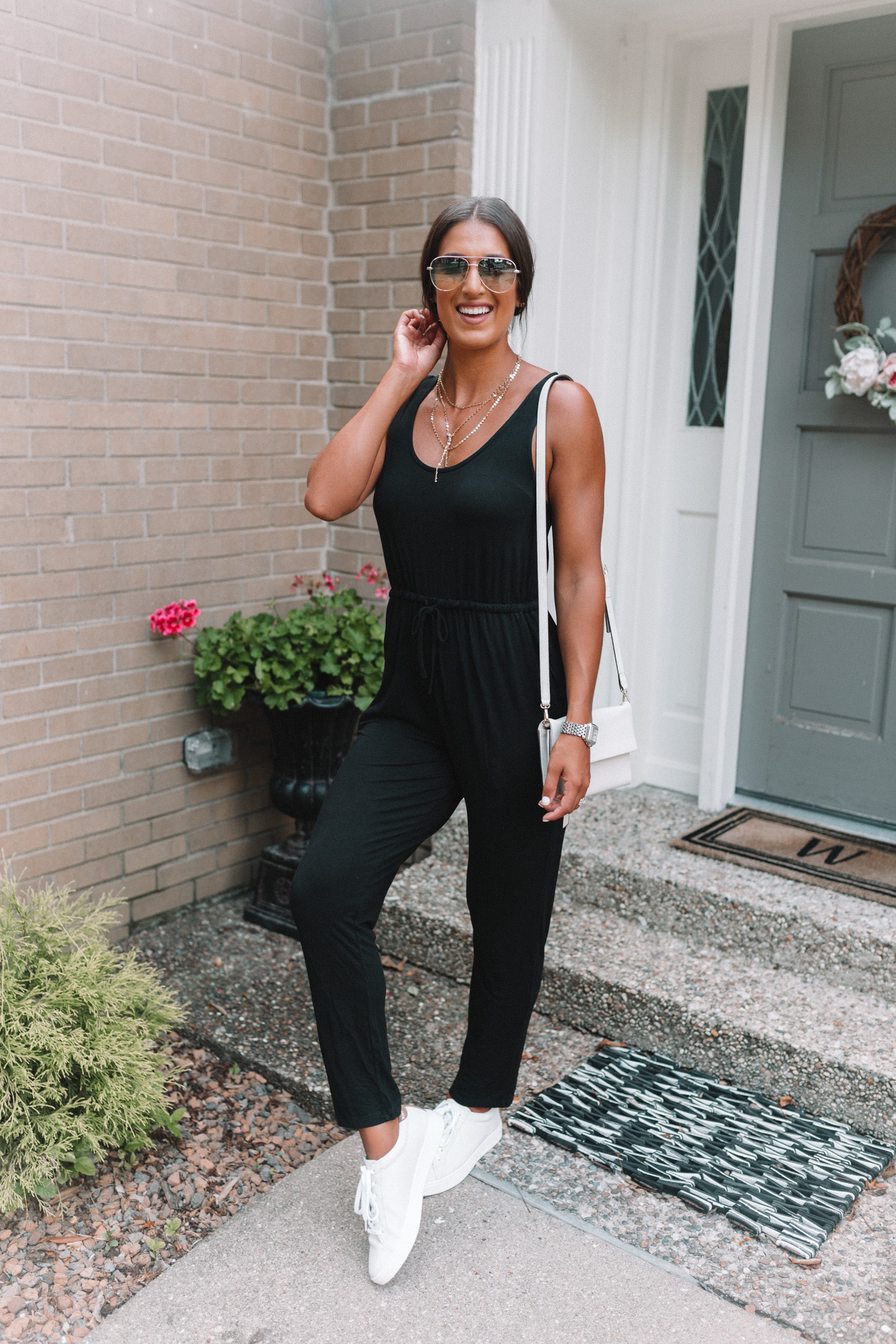 Casual Black Jumpsuit | A Southern Drawl