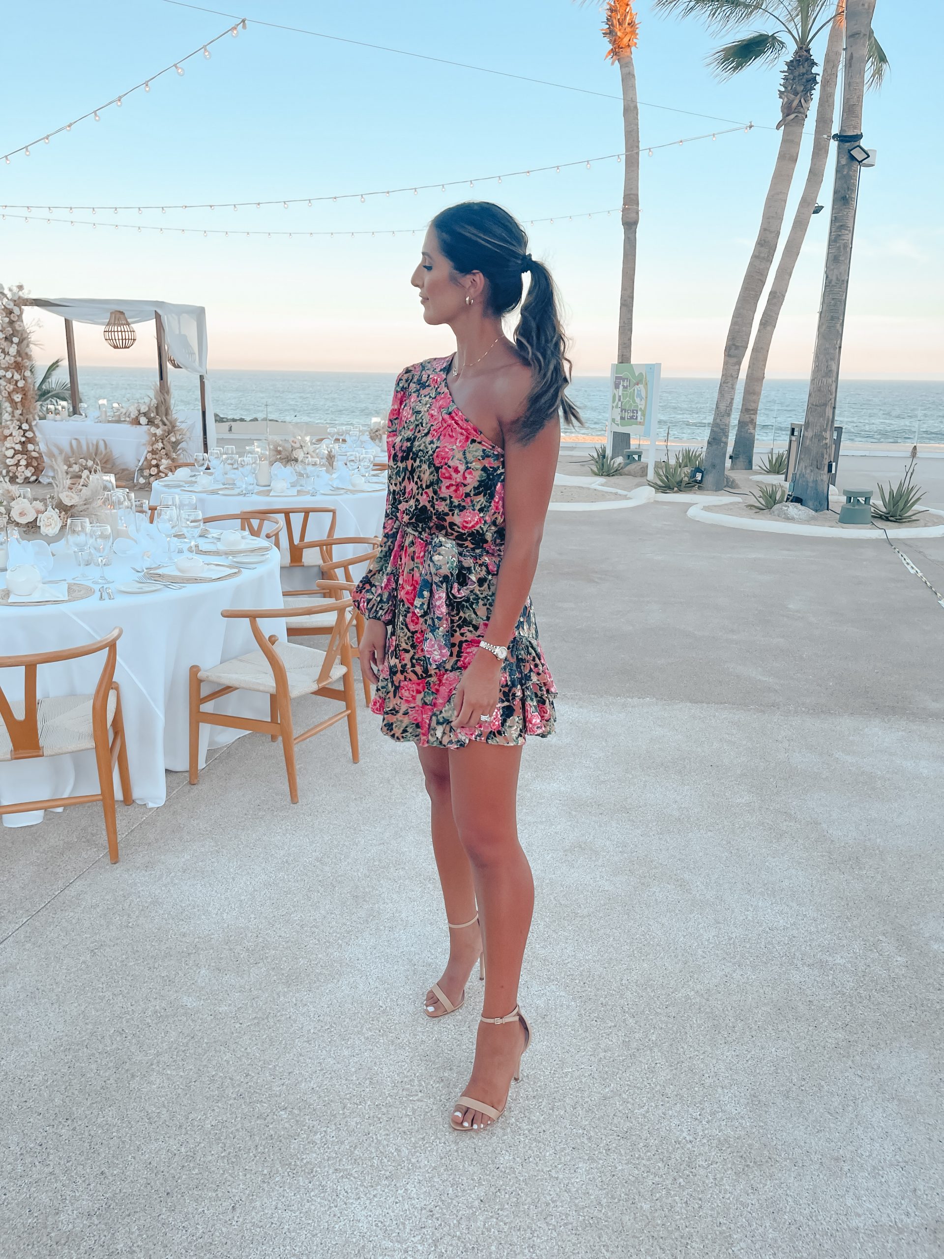 beach vacation outfits, wedding guest dress
